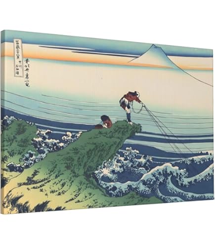 Amazon.co.jp: f20240206018〇富嶽三十六景 葛飾北斎筆 駿州江尻