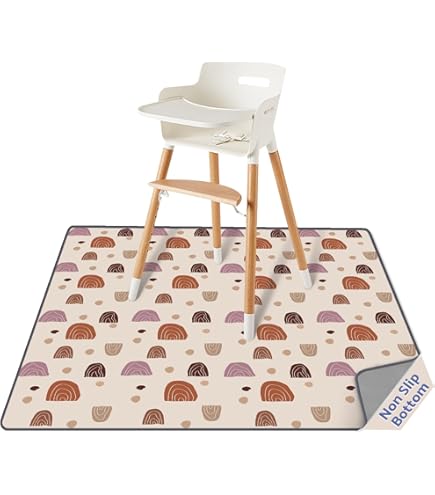 High Chair Extra Large Splat Mat Highchair Food Catcher 30 Pack