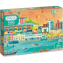 Falcon 'Life In Lockdown' 1000-Piece Jigsaw Puzzle For Adults - Contemporary Art, Recycled Cardboard - View #8