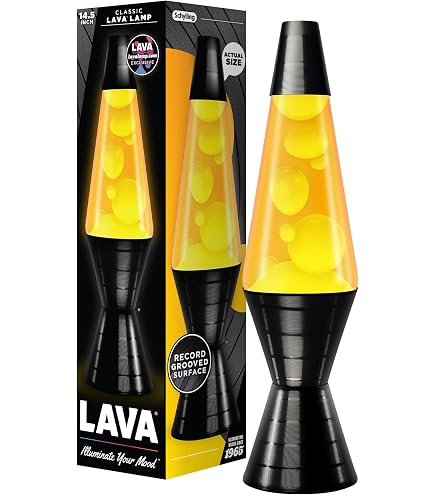 Amazon.co.jp : LAVA The Original Lamp - 14.5インチ ニヤリと光る