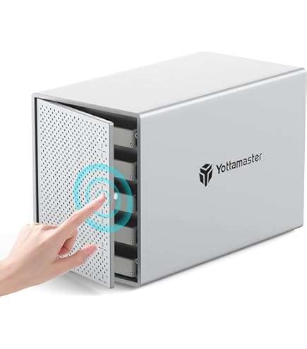 TERRAMASTER D5 Hybrid HDD NVMe Enclosure - USB 3.2 Gen 2 10Gbps