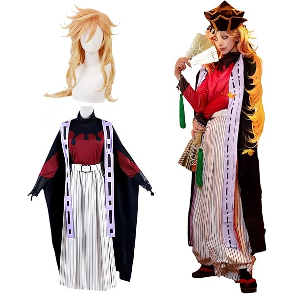 鬼滅の刃 童磨 コスプレ フル衣装セット 扇付き 鬼滅の刃 童磨 コスプレ フル衣装セット 扇付き Amazon.co.jp