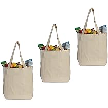 large cotton shopping bags