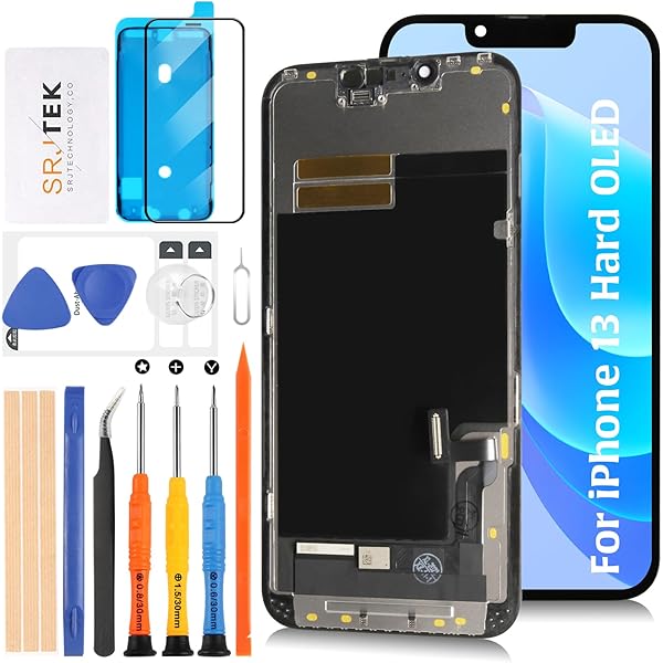 Amazon.co.jp: Yodoit iPhone 13 液晶パネル 画面交換 フロントパネル 
