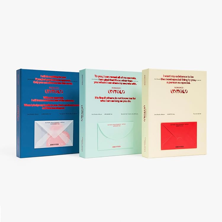 Amazon.co.jp: ENHYPEN - ROMANCE : UNTOLD (韓国盤) (ランダム1種