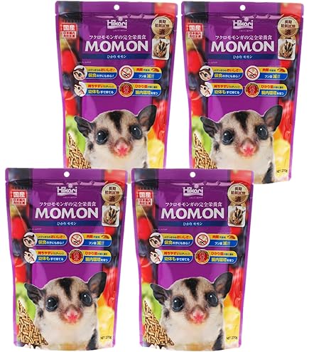Amazon | キョーリン ひかりモモン 270g x2 ペレット モモンガ 主食