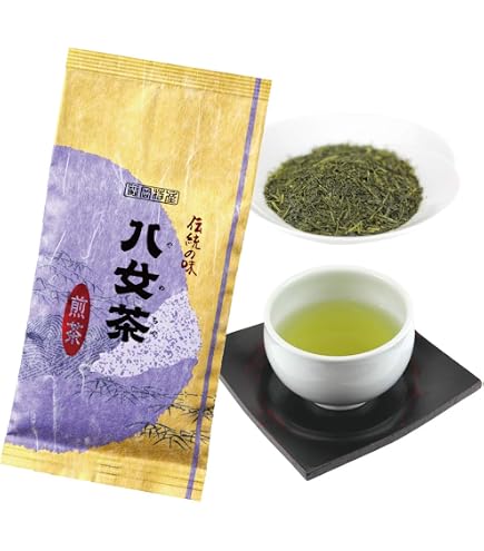 Amazon.co.jp: 八女茶 100％ 茶葉 お茶 緑茶 特上煎茶 100g 缶詰 九州