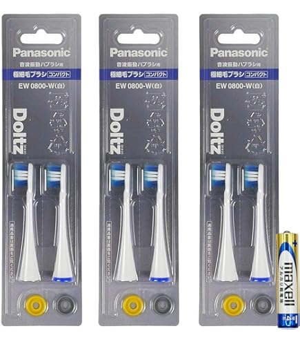 Amazon.co.jp: 交換 2本入 替ブラシ パナソニック EW-DA44 / EW-DA45