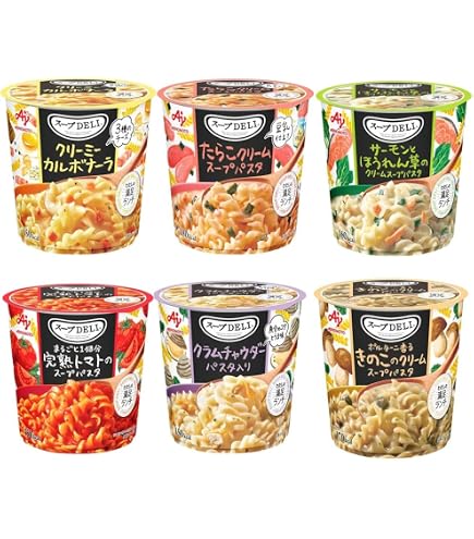 Amazon | 丸美屋 スープdeごはん 6種セット 各1個 (ユッケジャンクッパ