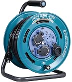 Amazon.co.jp: 日動工業 電工ドラム 100V 防雨防塵型 アース付 30m NPW