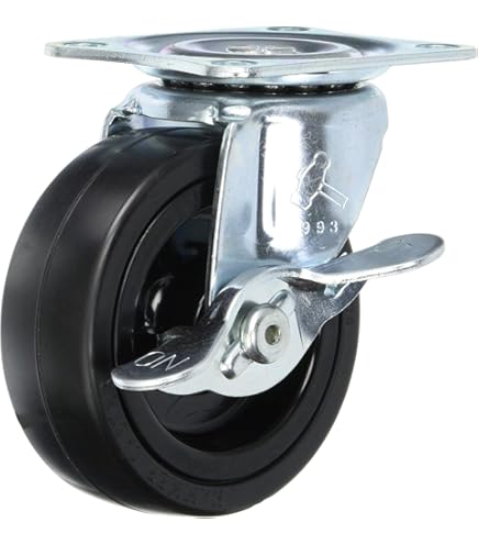 【7個セット】ハンマーキャスター 313S-UB100 旋回式ウレタン車輪 7個セット】ハンマーキャスター 313S-UB100 旋回式ウレタン車輪 313S