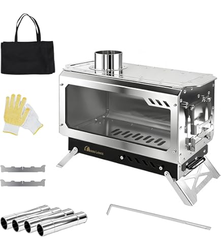 Amazon | ロゴス(LOGOS) miniたき火ストーブ 81064082 ステンレス鋼