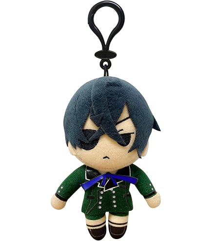 thumbnail image 2 of Black Butler Sebastian Plush Toy - 5 Inch Super Cuddly Anime Collectible 2 of 13