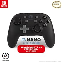 【任天堂ライセンス商品】PowerA パワーエー エンハンスド・ワイヤレスコン@ Amazon.co.jp: 【任天堂ライセンス商品】PowerA パワーエー ナノ