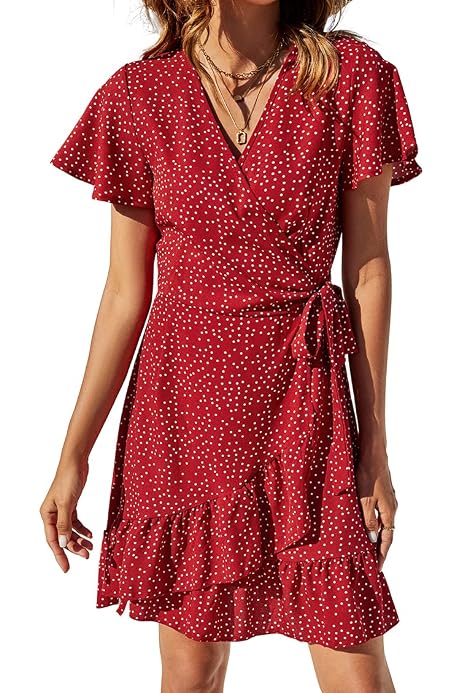 BTFBM Women Floral Dresses Casual 