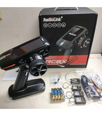 Amazon | Radiolink RC8X 2.4GHz 8CHプロポセット RCカー用送信機 技適