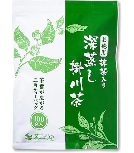 Amazon | 国太楼 お徳用 宇治抹茶入り 緑茶 三角ティーバッグ 100g(50
