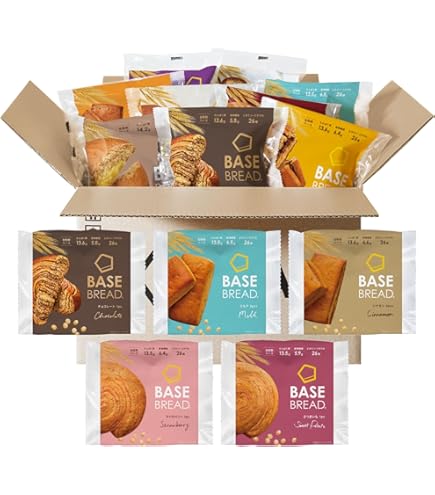BASE BREAD 100個セット・6種類 Amazon | ベースブレッド 6種 12袋 パン [プレーン・ミニ食パン
