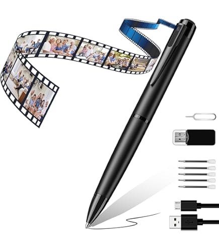 Amazon.co.jp: 超小型カメラ 隠しカメラ 1080P 長時間録画録音 ペン型