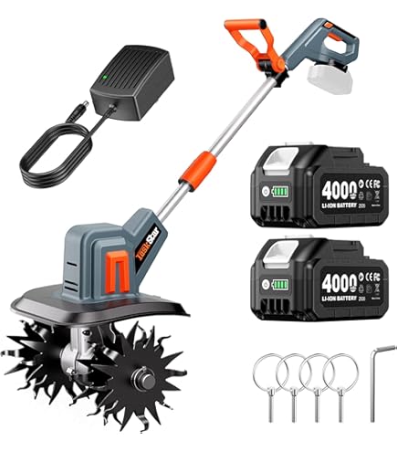 Amazon | アルミス 電動耕運機 耕す造 AKT-1050WR ALUMIS ロータリー刃 