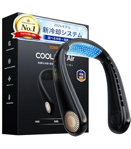 Amazon | 【COOLIFY2S 最強バッテリー】TORRAS ネッククーラー 冷却