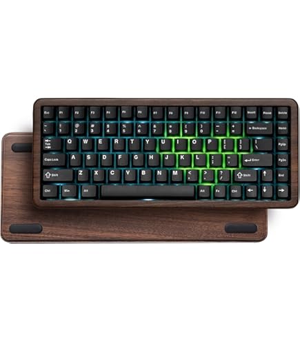 Amazon | Womier SK75 アルミ キーボード VIA対応 75%無線キーボード