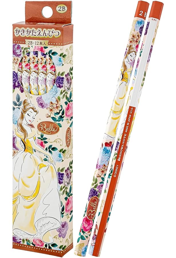 Amazon | ショウワノート ディズニー 筆箱 ホログラムふでばこ 美女と