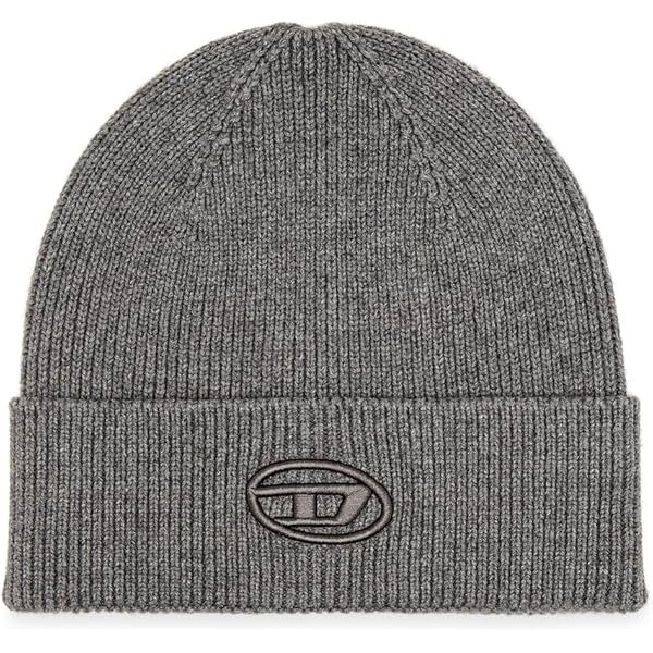 Amazon | [Diesel] (ディーゼル) メンズ ニットキャップ ビーニー ロゴ