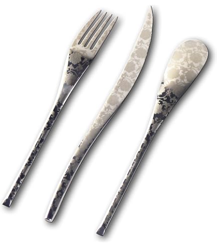 Amazon｜Georg Jensen カトラリーセット 4Pセット ARNE JACOBSEN 食洗