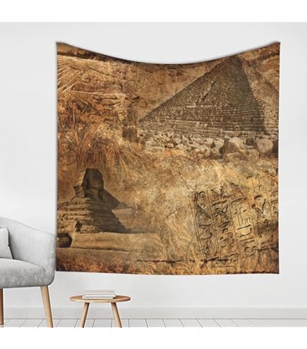 Amazon.co.jp: タペストリーエジプト古代エジプトのシンボルファラオ