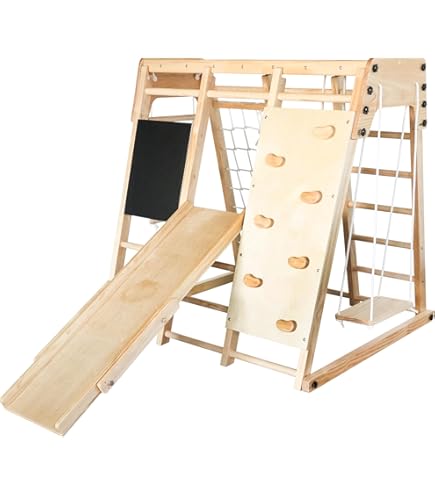 Amazon.co.jp: 木製クライミングおもちゃ 木製アーチ型クライミング