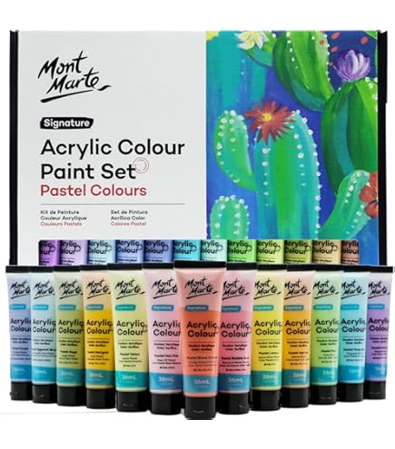 Amazon | Golden OPEN アクリル絵の具セット ミックスペイントセット