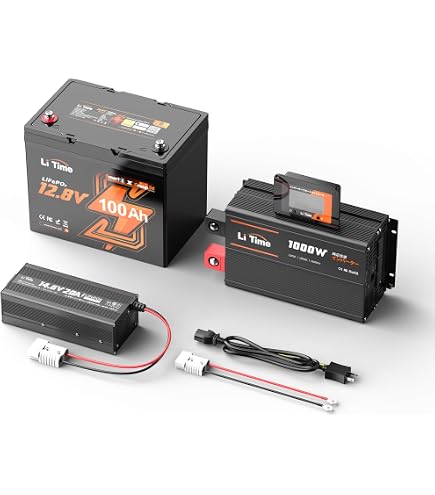 Amazon | LiTime 12V 230Ah Bluetooth リン酸鉄リチウムイオン