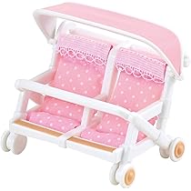 Amazon.co.jp: シルバニアファミリー 家具 【 ふたり乗りベビーカー