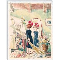Amazon | エンスカイ(ENSKY) 魔女の宅急便 オキノ邸 23.7×30.7×2.1cm