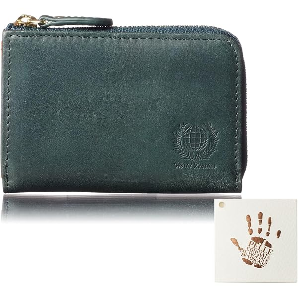 Amazon | CORONADO LEATHER (コロナドレザー) 牛革製 L型 ZIP 財布
