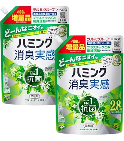花王 ハミング消臭実感 詰替え用(1500ml) ※ 6個セット Amazon.co.jp: 花王 ハミング消臭実感 リフレッシュグリーンの香り