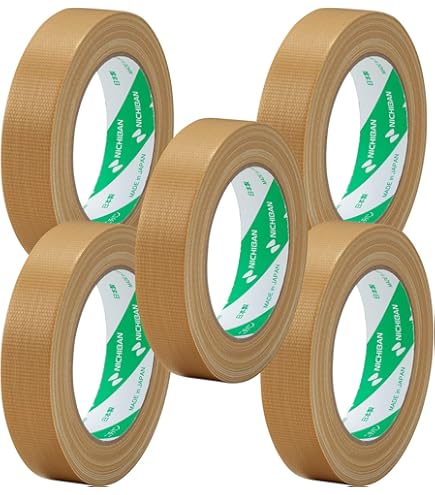 Amazon.co.jp: 養生・マスキングテープ カモイ 布テープ #6800 25mm