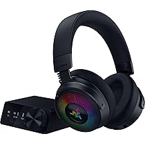 Razer Kraken V3 Pro ワイヤレスゲーミングヘッドセット Amazon.com: Razer Kraken V3 Pro HyperSense Wireless Steel