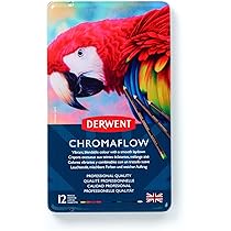 ダーウェント　クロマフロー　72色　美品 Amazon.co.jp: 【国内正規品】Derwent ダーウェント 油性色鉛筆