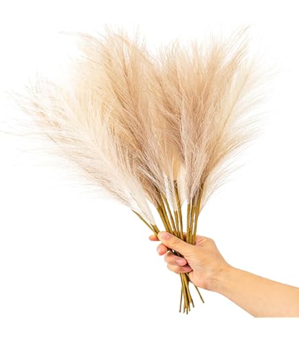 Amazon.co.jp: 人工的な葦の草、人工的な乾燥した葦の草の花瓶の注入口