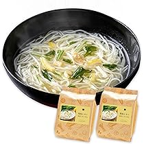温麺ページです Amazon.co.jp: アスザックフーズ 鶏塩レモン 水戻しそうめん 2袋