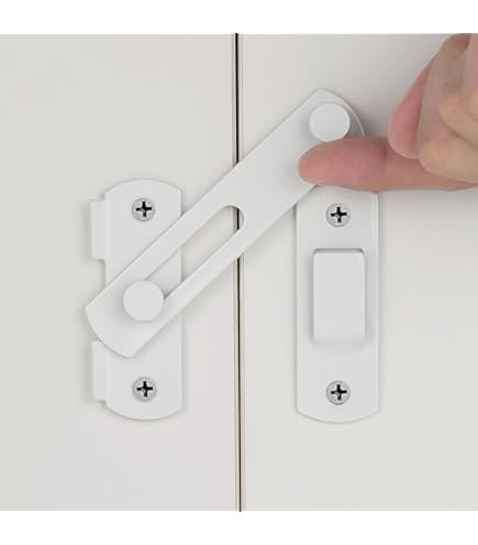 3 Inch Stainless Steel Hook & Eye Latch – Heavy Duty Privacy Lock For Barn Doors, Gates & Windows - View #5
