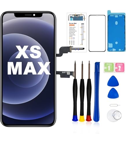 Amazon.co.jp: Risidamoy iPhone Xs Max用 フルセットネジ 交換用