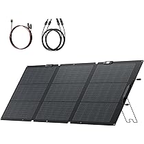 Amazon | EcoFlow 160W ソーラーパネル+ XT60i充電ケーブル + 延長