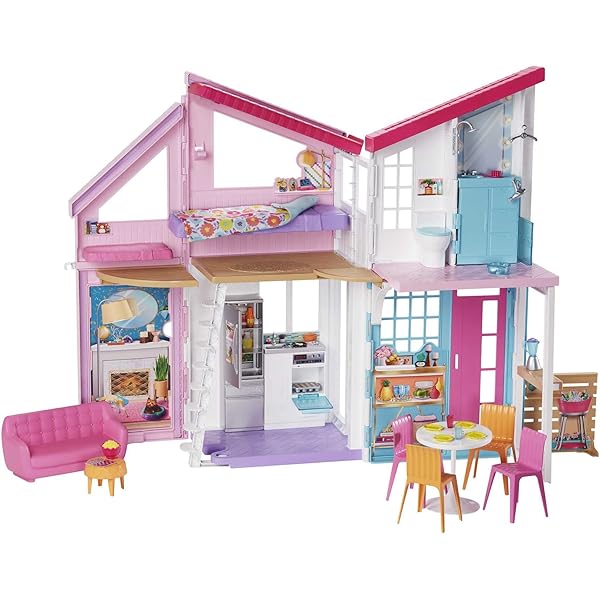 barbie doll house playset multicolor amazon sg toys