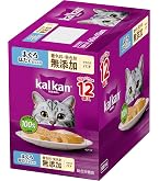 Amazon.co.jp: カルカン パウチ 1歳から 60g×12袋 まぐろ 成猫用
