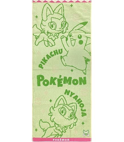 FEILER ポケモン タオル ピカチュウ イーブイ Amazon｜林(Hayashi) フェイスタオル ポケモン 約34×80cm