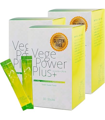 Amazon.co.jp: 株式会社アビオス ベジパワープラス 1箱(30包) 2箱