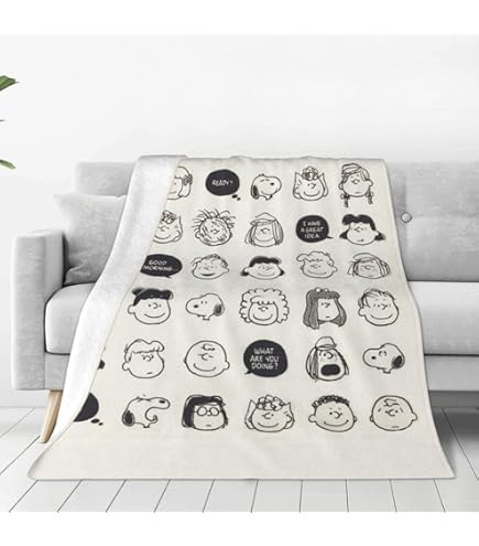 スヌーピーBIGブランケット Amazon｜Berkshire Peanuts スヌーピー I Like NAPS グレー